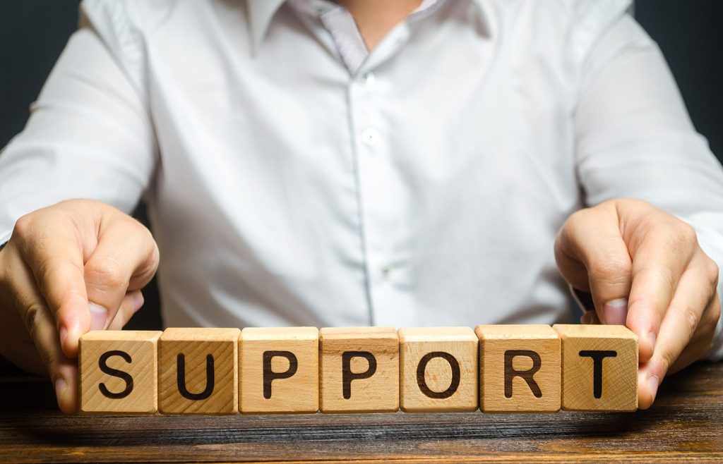 Which types of community support programs are most effective?